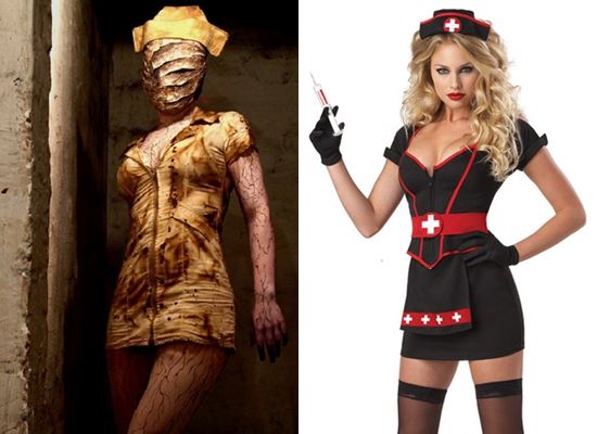 Sairaanhoitaja Halloween-puku omalla kädellä: kuva miten tehdä