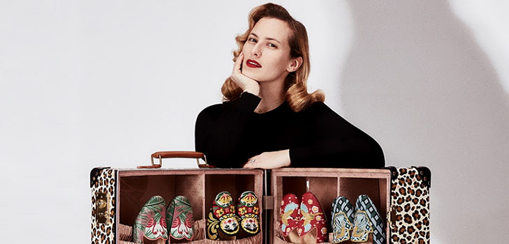 Loma-aika: matka-kokoelma Globe-Trotter x Charlotte Olympia