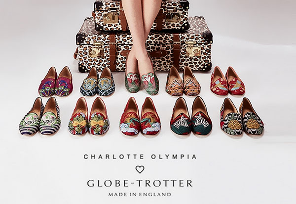Loma-aika: matka-kokoelma Globe-Trotter x Charlotte Olympia