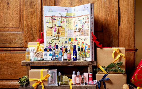 Juhlava tunnelma: adventtikalenteri L'Occitane