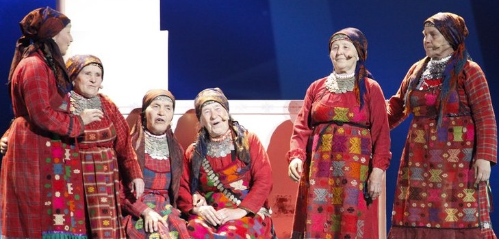 Euroviisujen kirkkaimmat osallistujat eri vuosista Venäjältä