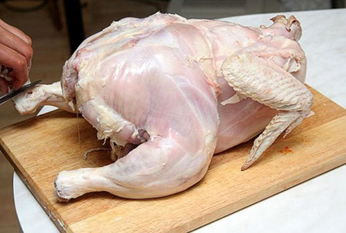 Appetizing kana uunissa
