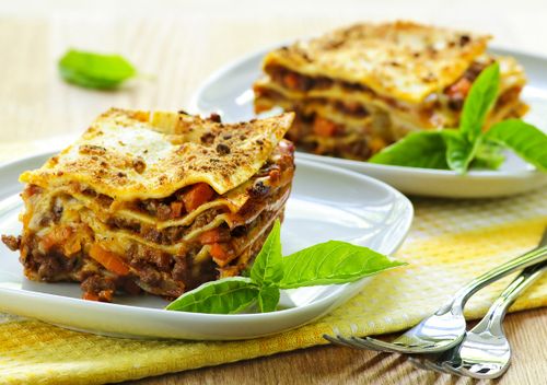 Herkullinen ja nopea juhlaillallinen 23. helmikuuta, lasagne sieniä