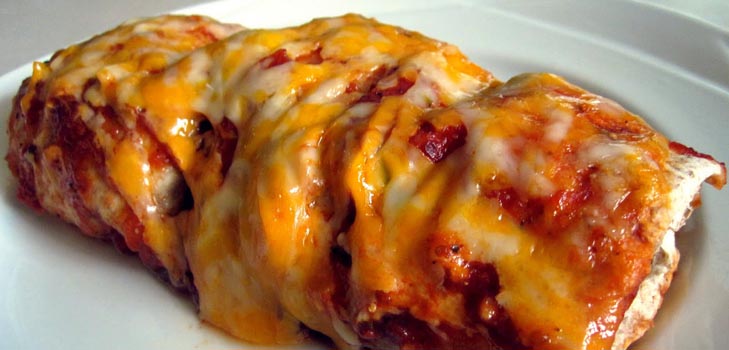 Enchiladas papuja ja juureksia