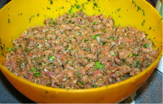 ainesosat khinkalille
