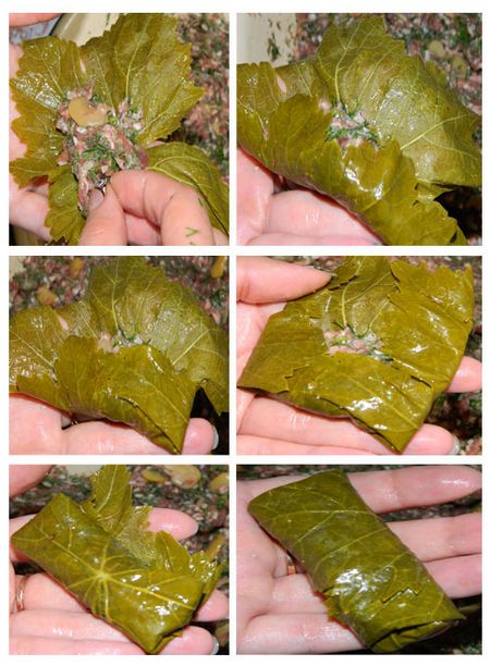 Kuinka keksiä dolma kotona Kuinka keksiä dolma kotona