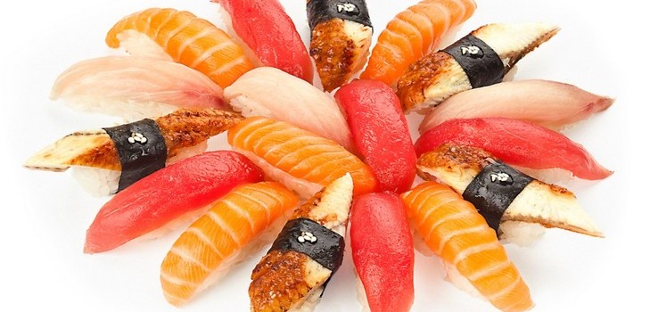 Ruoanlaitto sushi kotona