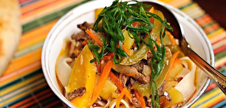 Lagman - resepti Uzbekkiin