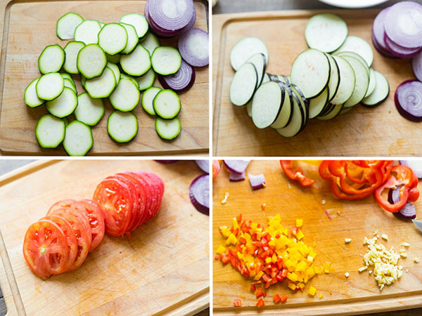 Yksinkertainen resepti: ratatouille maustekastikkeessa