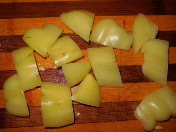 Tomaattisalaattia talvella
