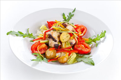 Salad rucolalla: alkuperäiset reseptit