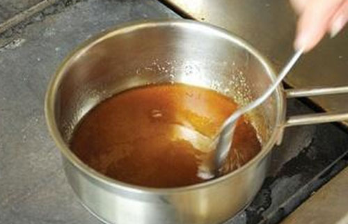 Siirappien tekeminen
