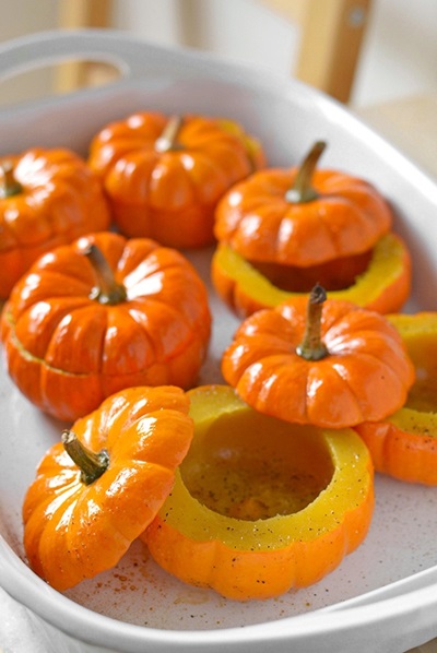 Pumpkin uunissa