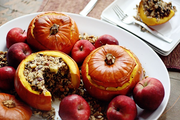 Pumpkin uunissa