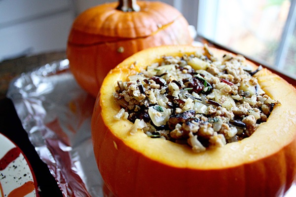 Pumpkin uunissa