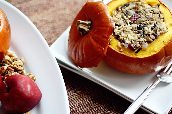 Pumpkin uunissa