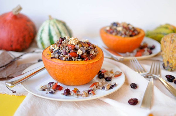 Pumpkin uunissa