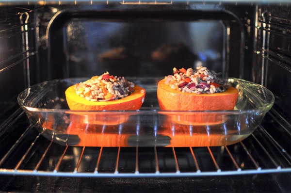 Pumpkin uunissa