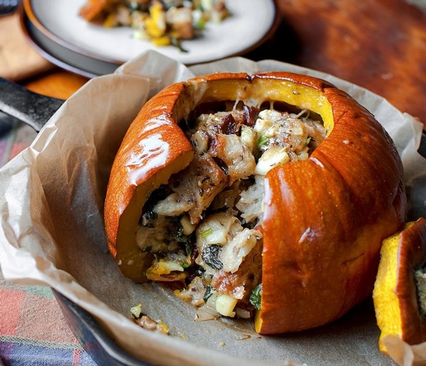 Pumpkin uunissa