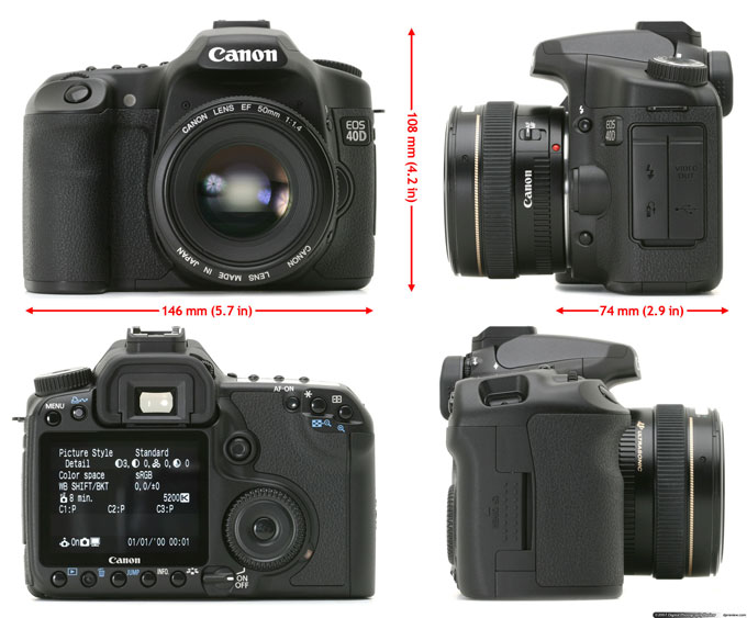 Canon EOS 40D digitaalikamera